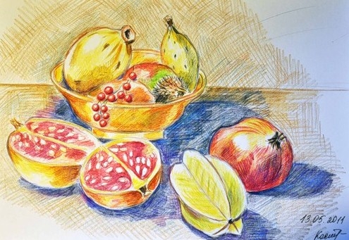 Акварельные карандаши