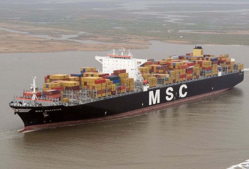 Контейнеровоз MSC Daniela