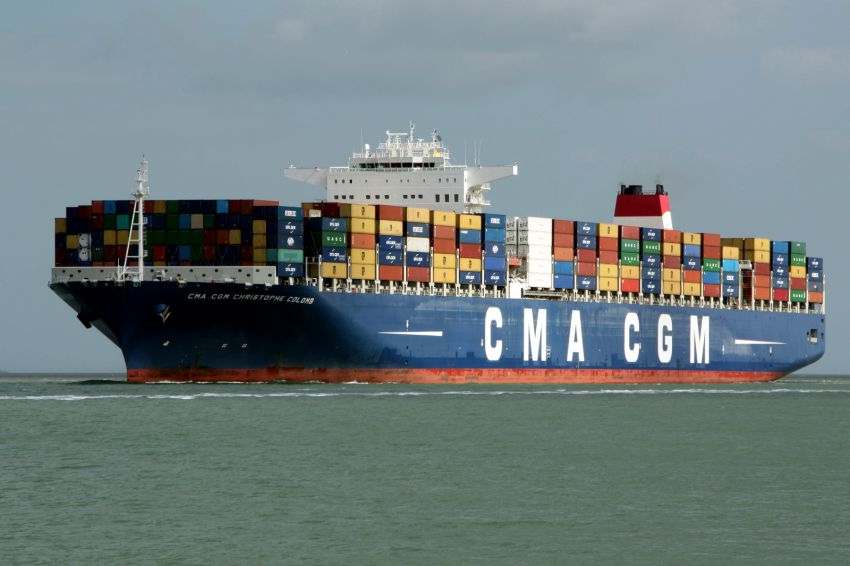 Контейнеровоз CMA CGM Christophe Colomb